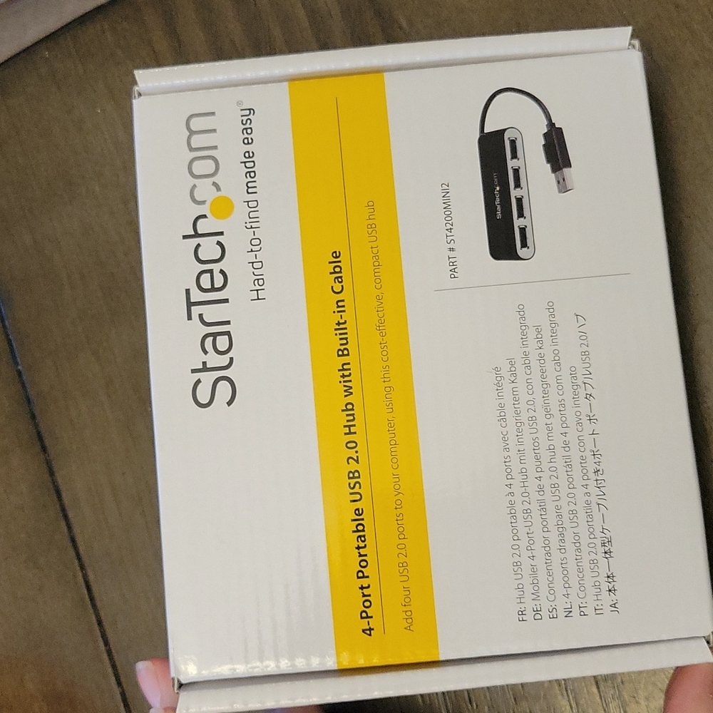 4 port USB hub